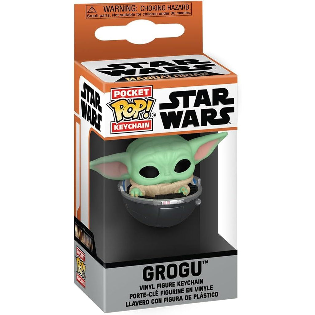 Funko POP Anahtarlık Grogu in Hovering Pram