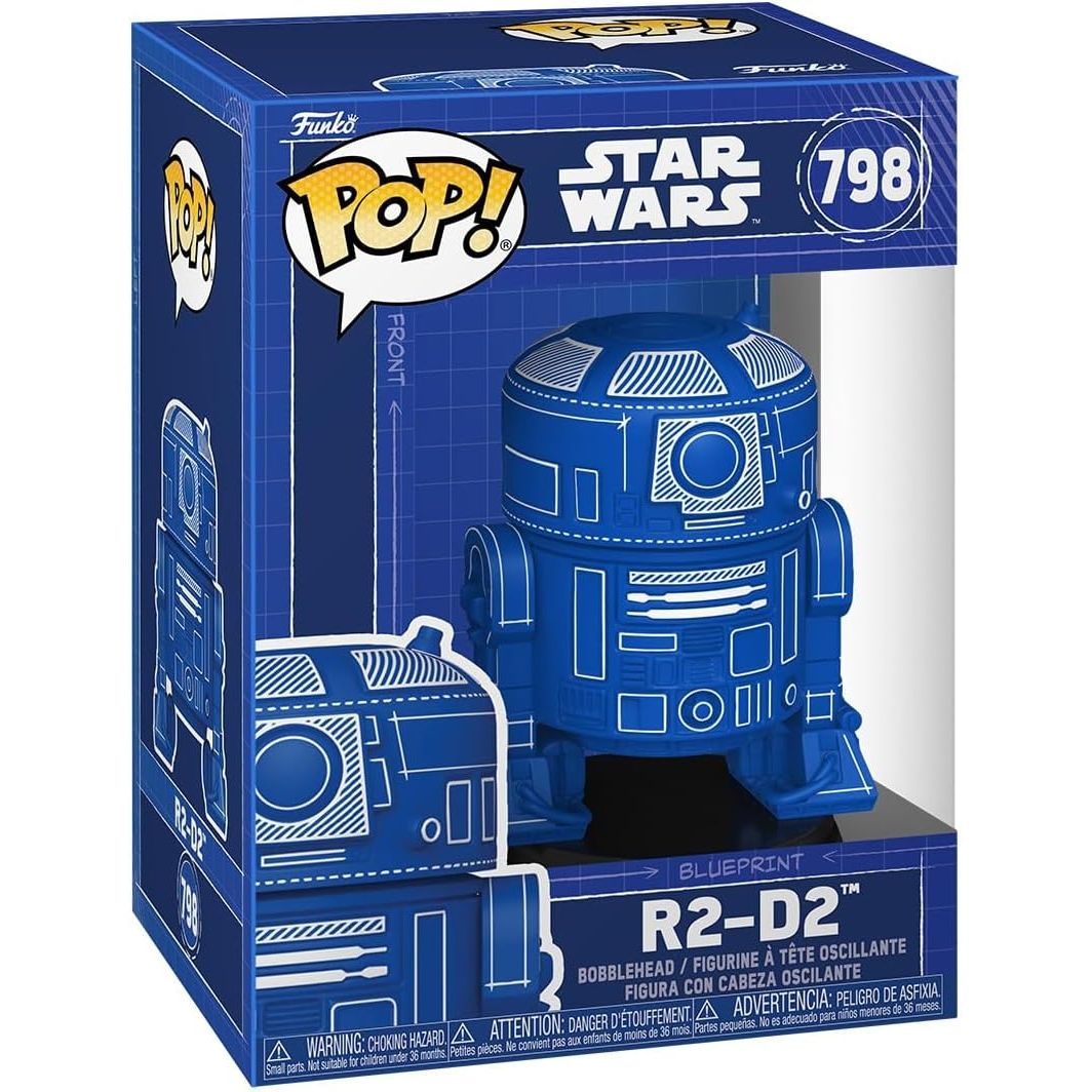 Funko Pop! Star Wars: R2-D2 (Blueprint)