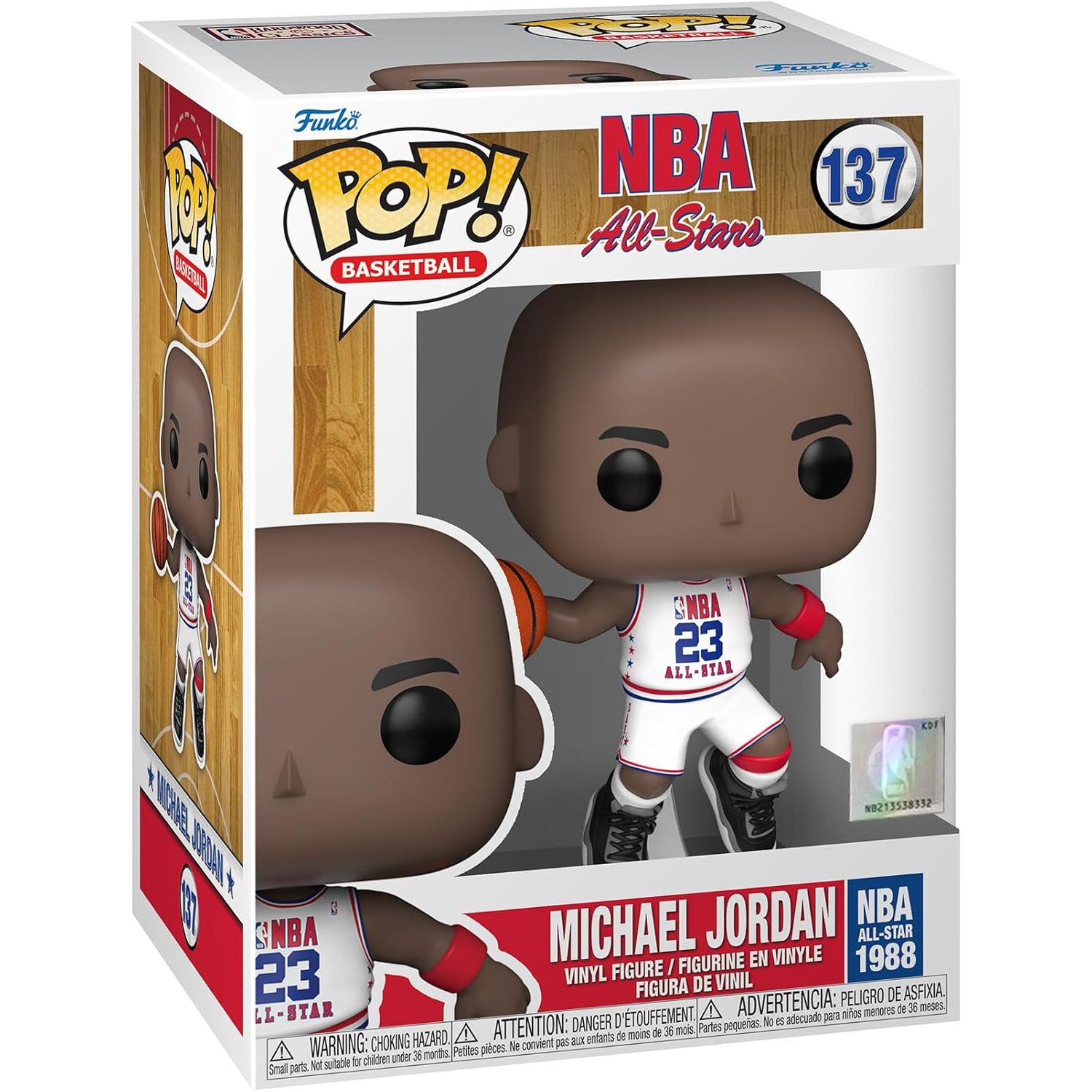 Funko POP NBA:Legends-MichaelJordan(1988 ASG)