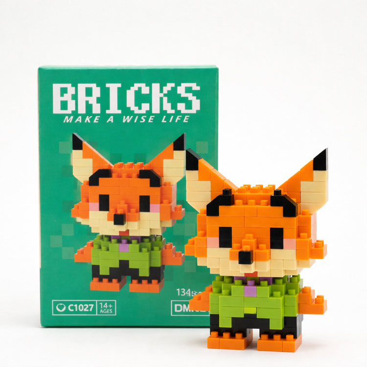Zootopia Nick Wilde Bricks